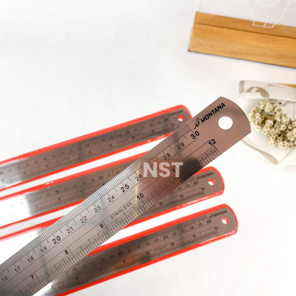 

Penggaris Besi 30 Cm Micro Star / Stainless Steel Ruler 30cm