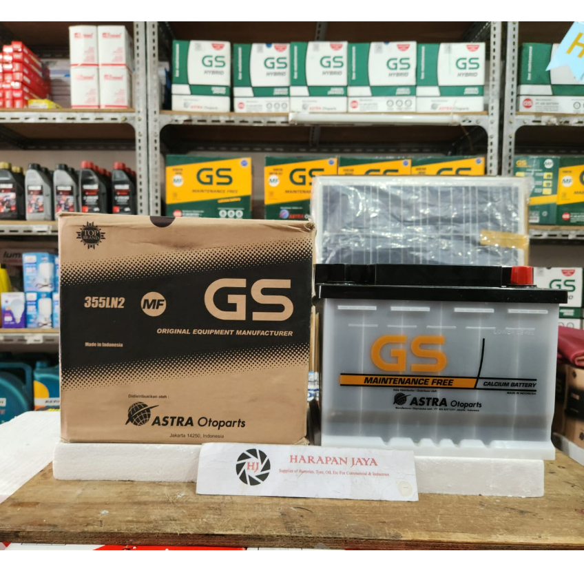 AKI MOBIL GS ASTRA 355 LN2 (60 AH) MF OEM