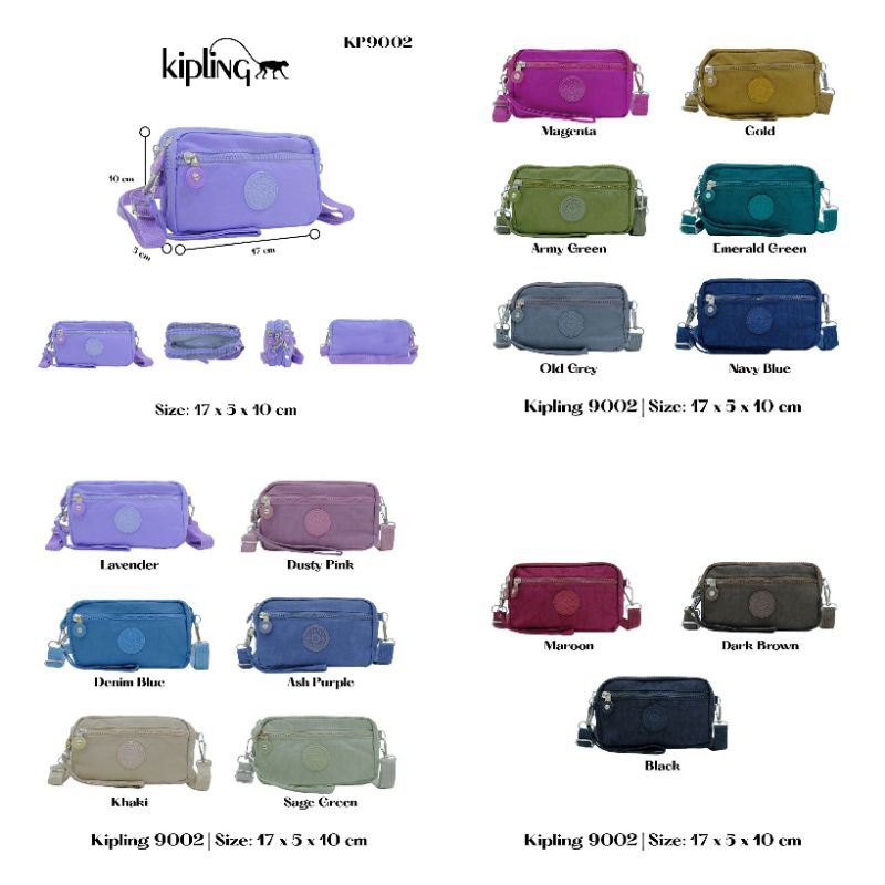KP 9002 TAS DOMPET HP SERBA GUNA TAS WANITA KIPLING