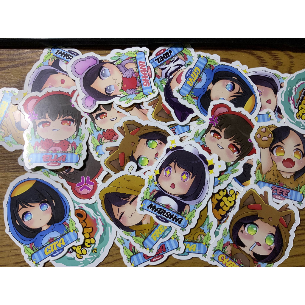 

Sticker isi 8 Member JKT48 (KEBUN BINATANG SAAT HUJAN)