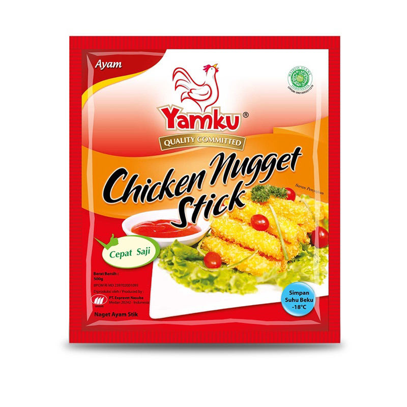 

Yamku Chicken Nugget Stick - 500gr