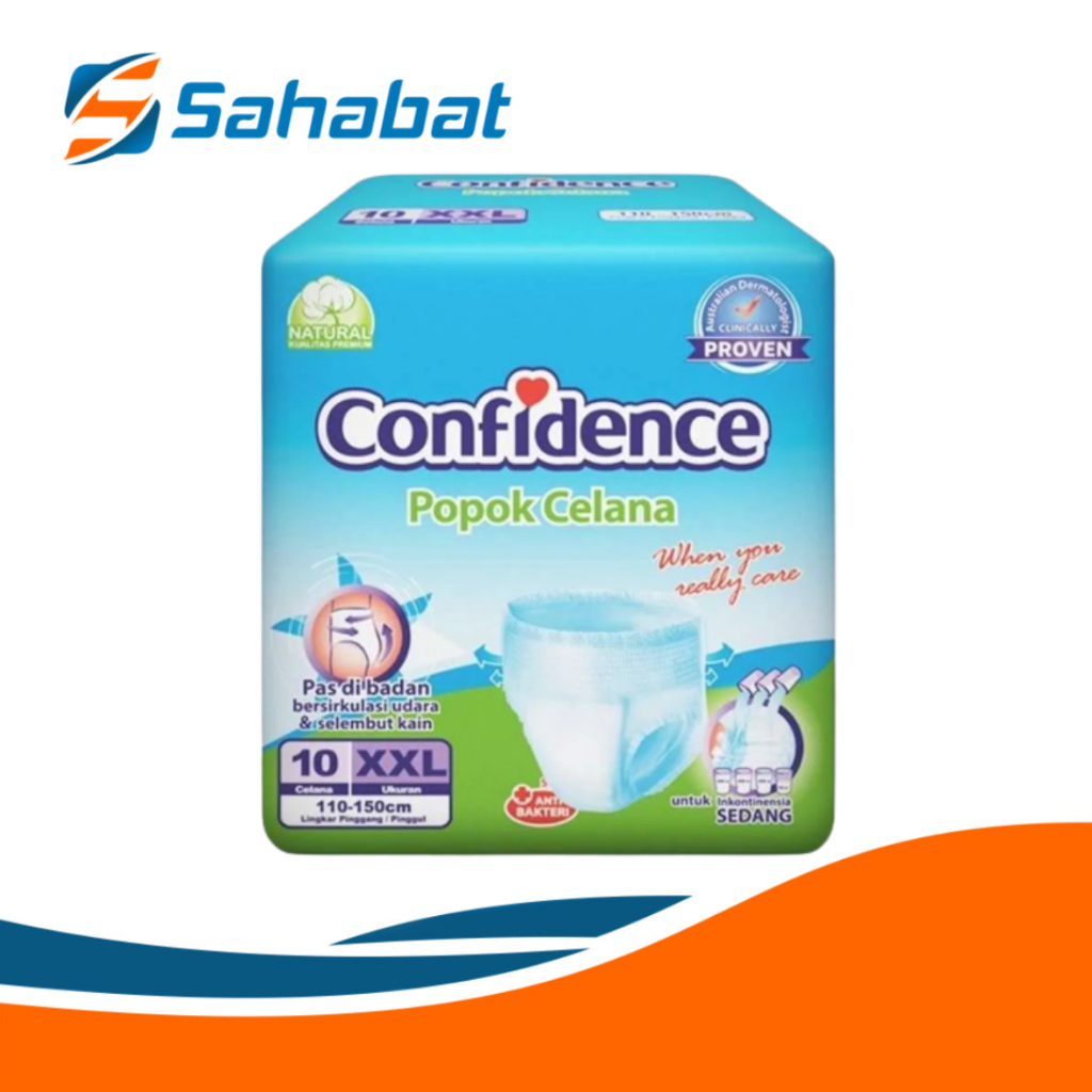 Pampers Celana Dewasa Confidence Popok Dewasa Premium Ukuran XXL Pampers Lansia