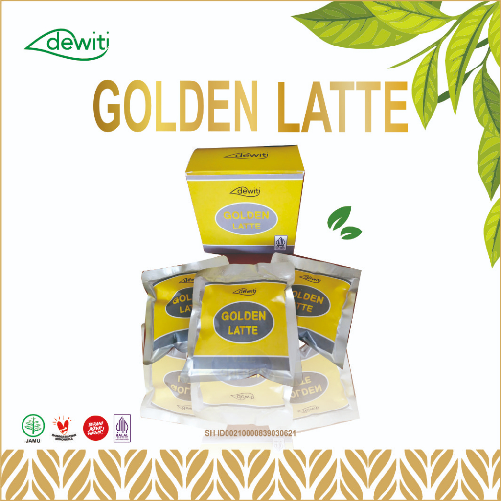 

Golden Latte Instan / Teh Tinggi Antioksidan