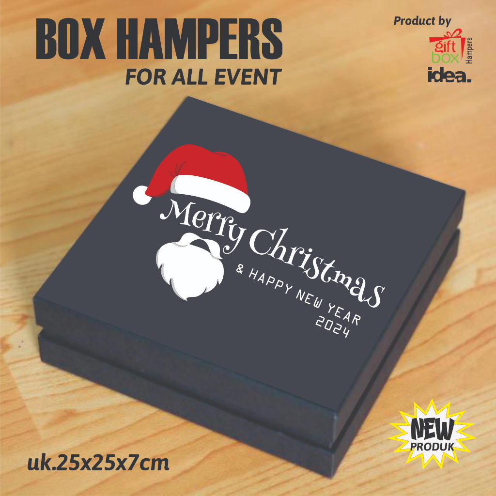 

BOX Hampers / Box Kado Natal/ Box kado Ulang Tahun/Box Hampers Wedding /Box EKLUSIF