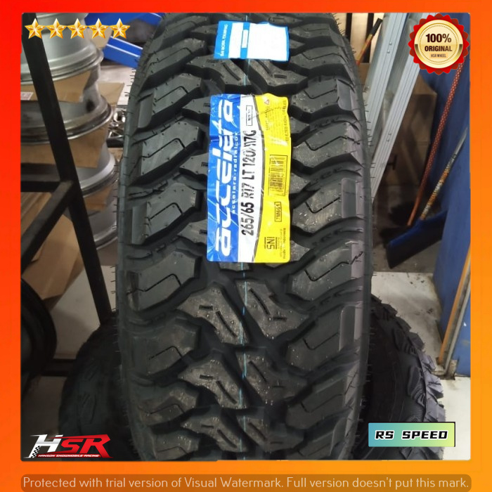 Ban Mobil Off-Road Ukuran 265 65 Ring 17 Merk Accelera MT