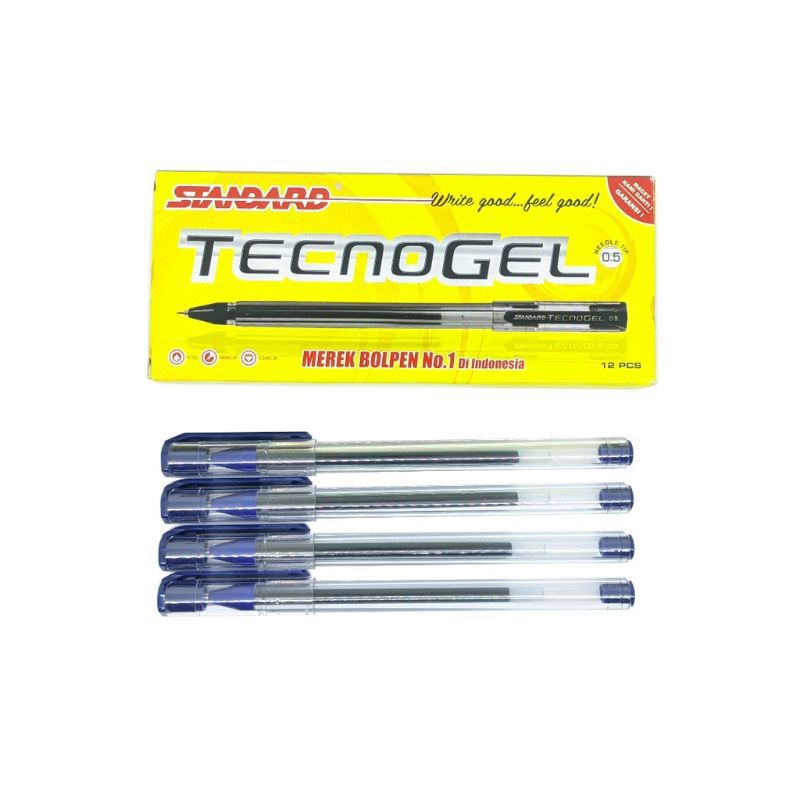 

Pulpen / Pena Tecnogel STANDARD 0,5 mm (12 Pcs)
