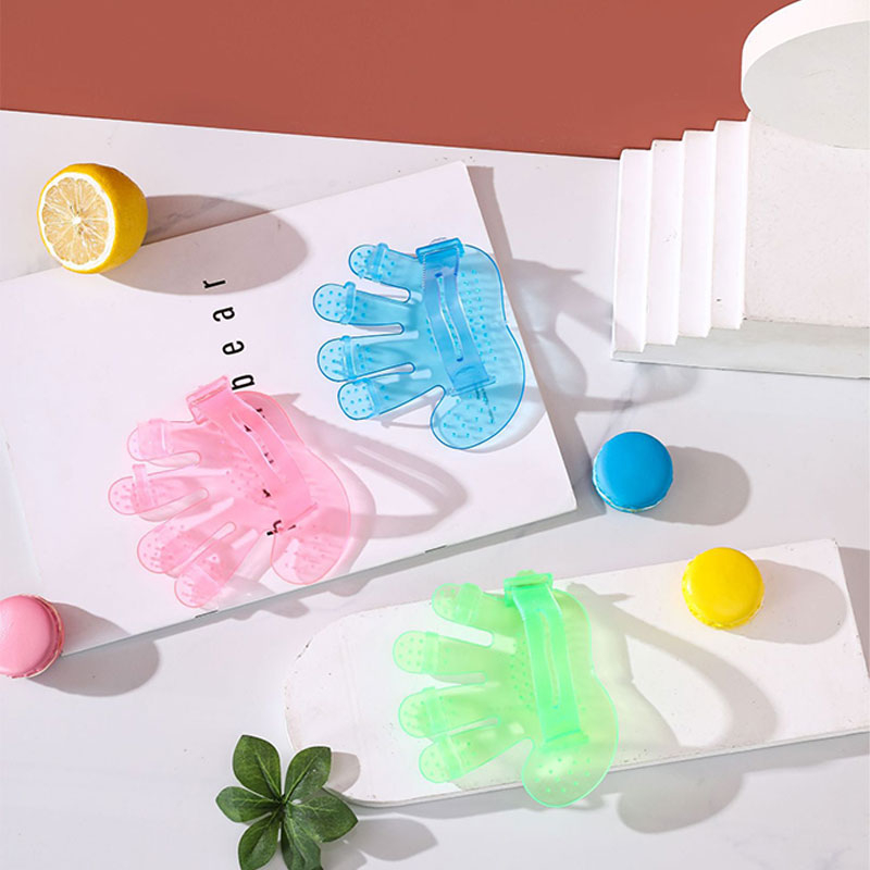 Sikat Mandi Bulu Hewan Peliharaan Terbaik Sikat Tangan Grooming Hewan Jadi Tenang