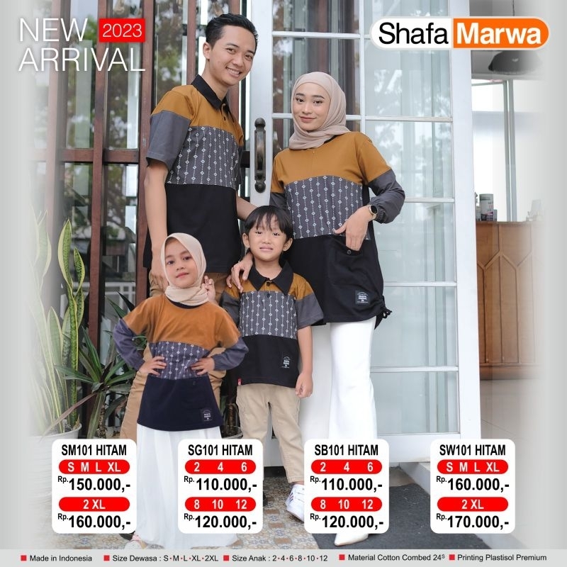kaos couple family shafa marwa 101