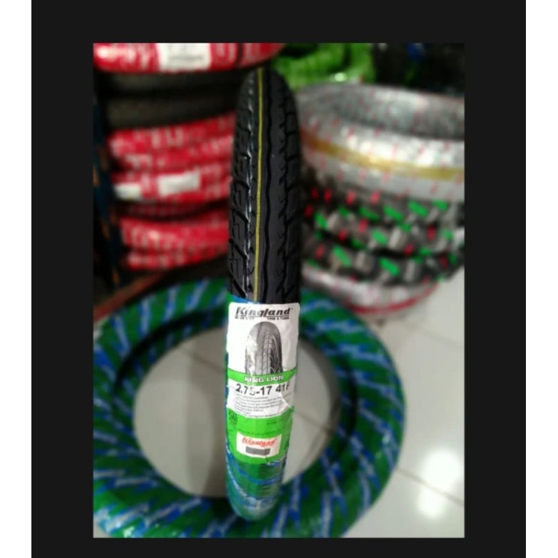 BAN LUAR KINGLAND 80/90-17 NON TUBLES