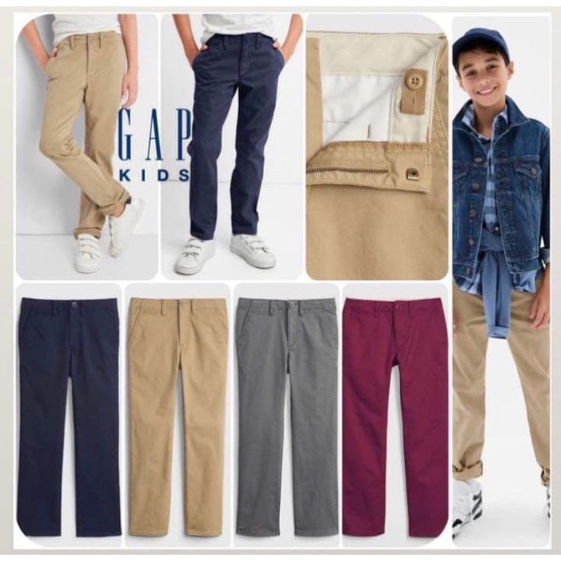 Celana Chinos GAP Kids Junior/ Celana Anak Laki-laki/ Celana Anak laki-laki 4 Tahun/5Tahun/6Tahun/7 