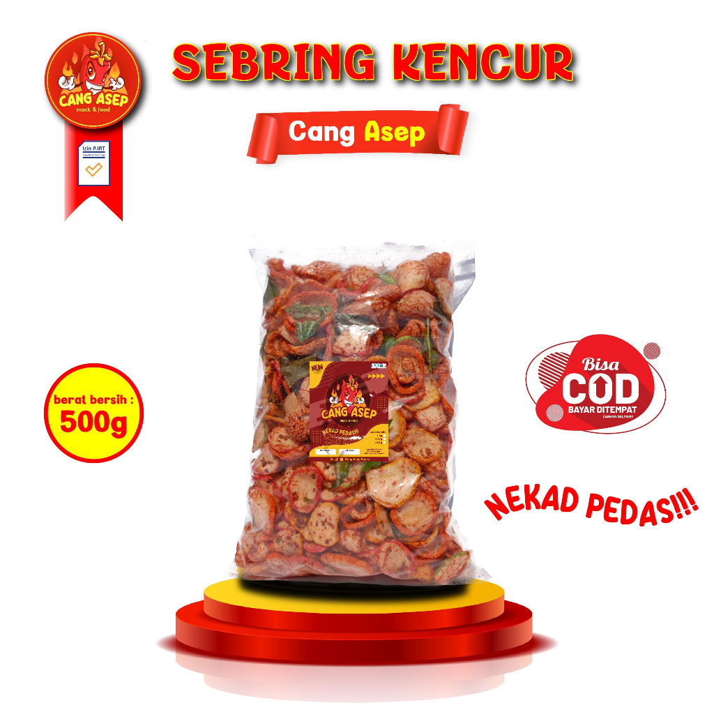 

SEBRING KENCUR 500G - Makanan Ringan Cang Asep, Snack Food