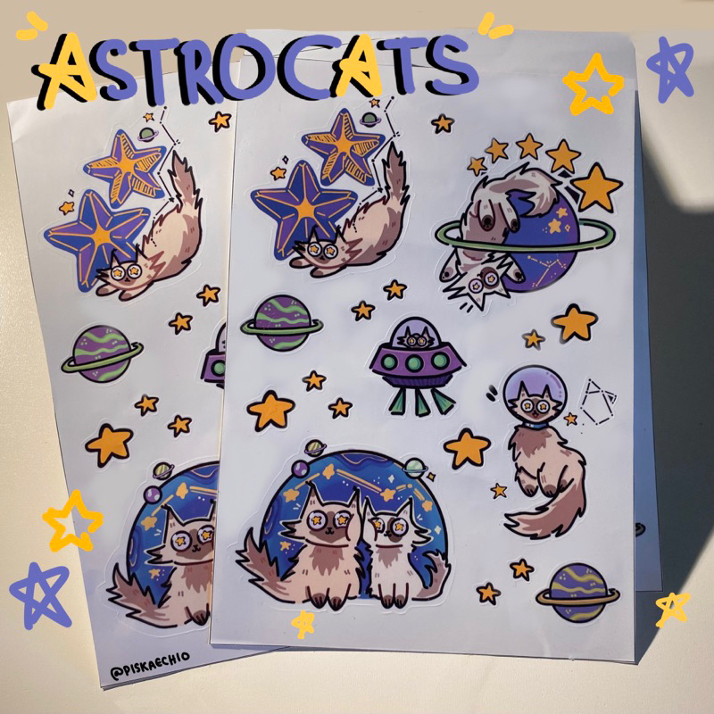 

✮ astrocats sticker ✮