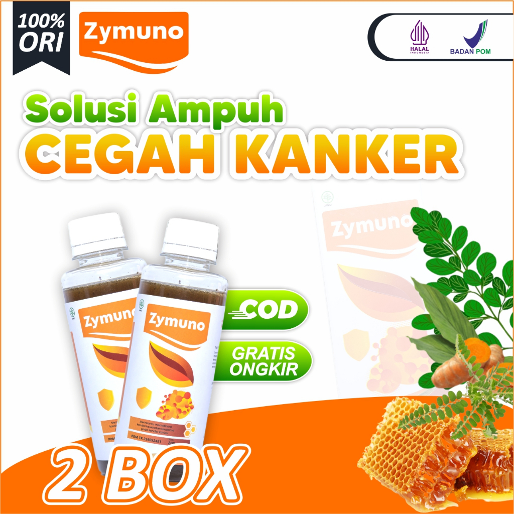 

ZYMUNO Paket 2 BOX - Herbal Kesehatan Herba Alami Halal BPOM 100% ORI