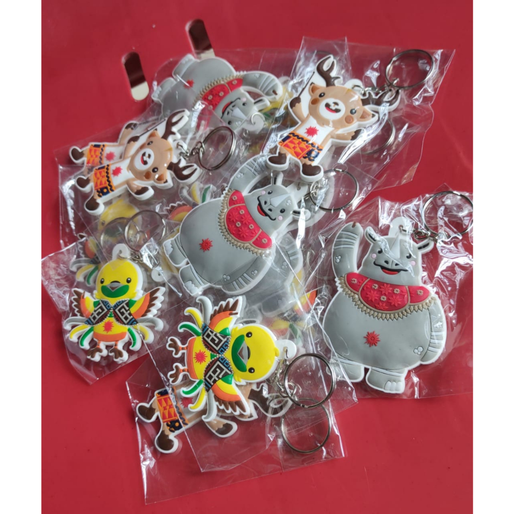 Gantungan Kunci Maskot Asian Games 2018 (Loose Pack)