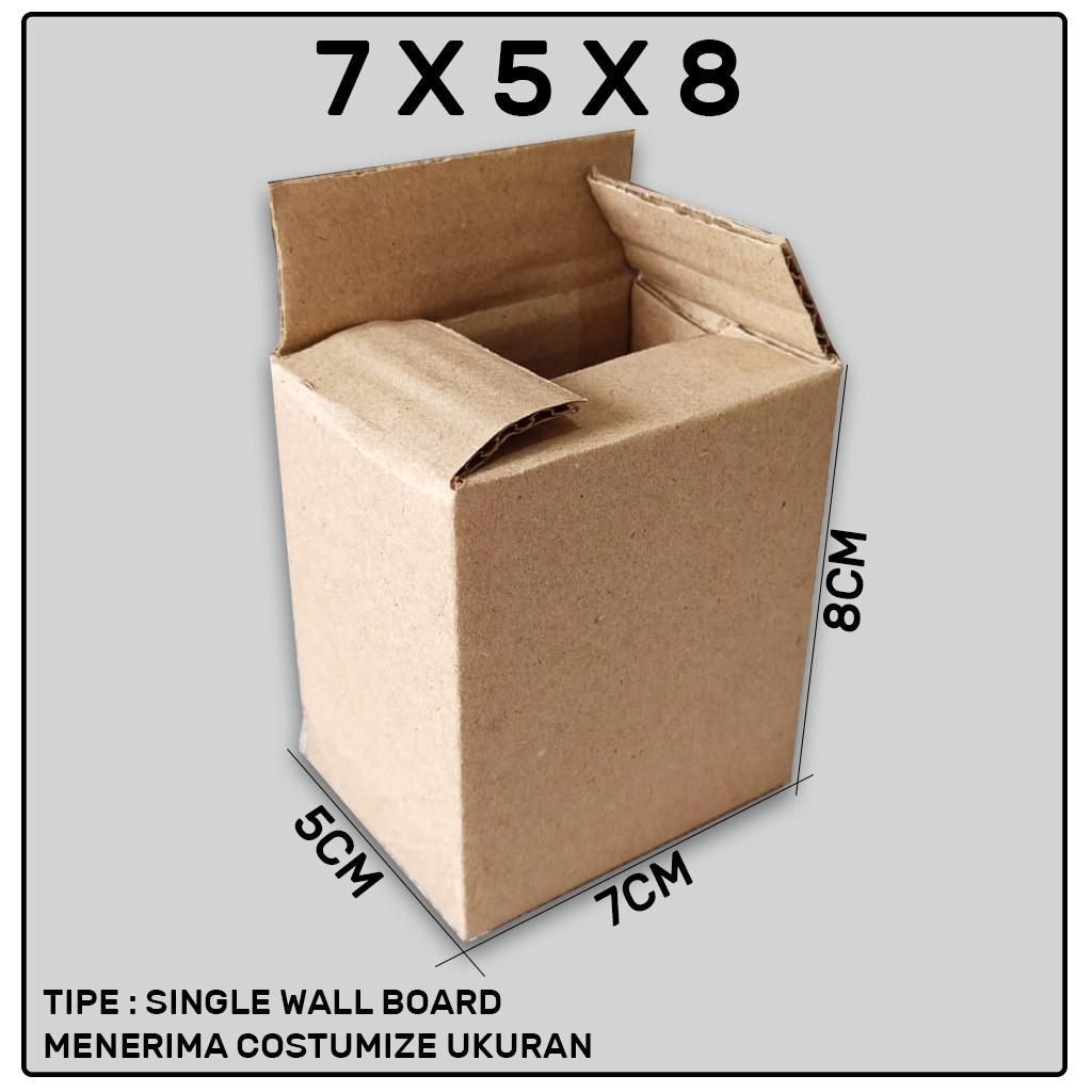 

Kardus Packing Box 7 x 5 x 8 CM