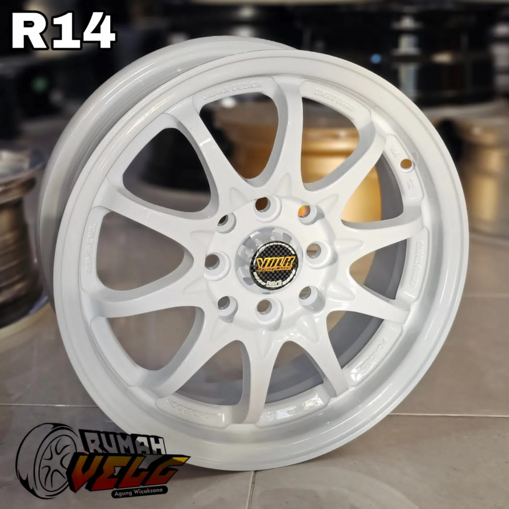 R14 TC ce28 Pcd 4-100/114.3 VELG RACING MOBIL