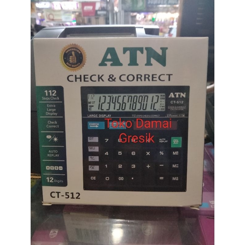 

ATN Calculator / CT-512 12 Digit