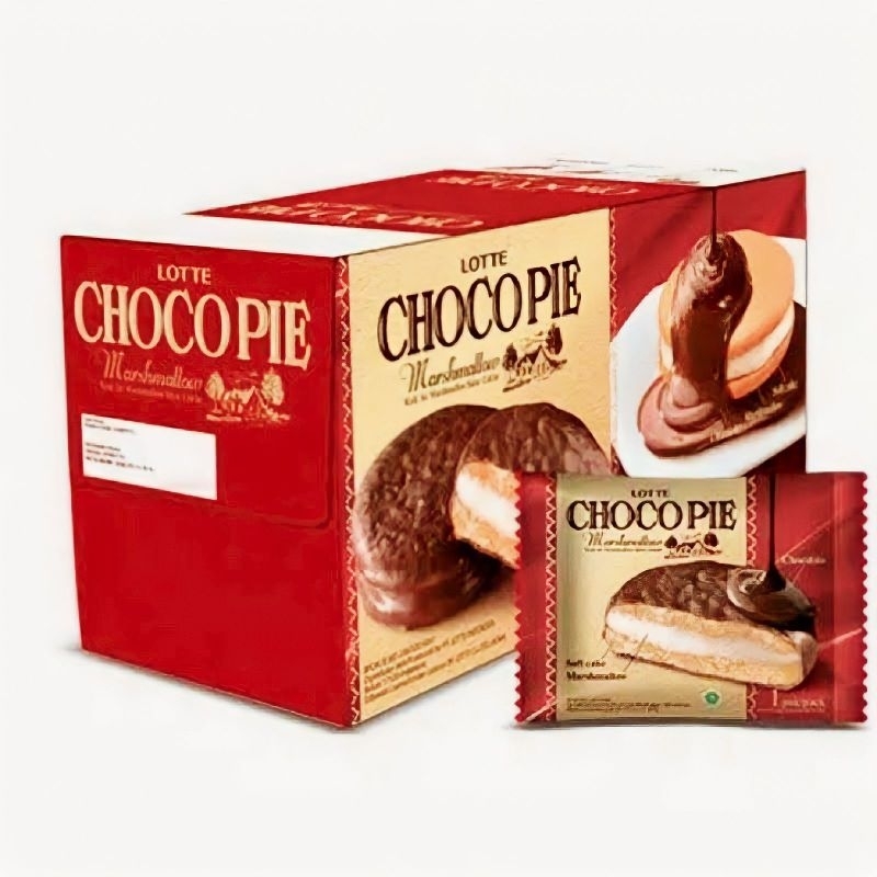 

Lotte Choco Pie Marshmellow 26gr x 12 pcs