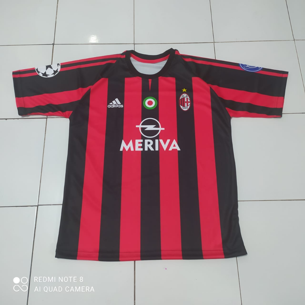 JERSEY AC MILAN 2003 FULL PRINTING