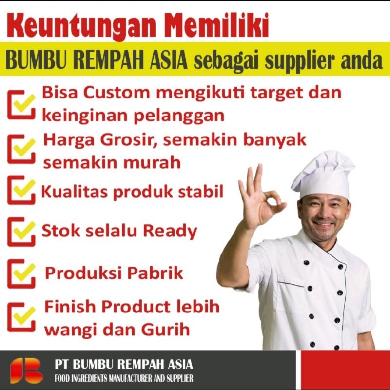 

MSG Boosta PLUS Flavour Enchancer Penambah Gurih dan Aroma 1Kg