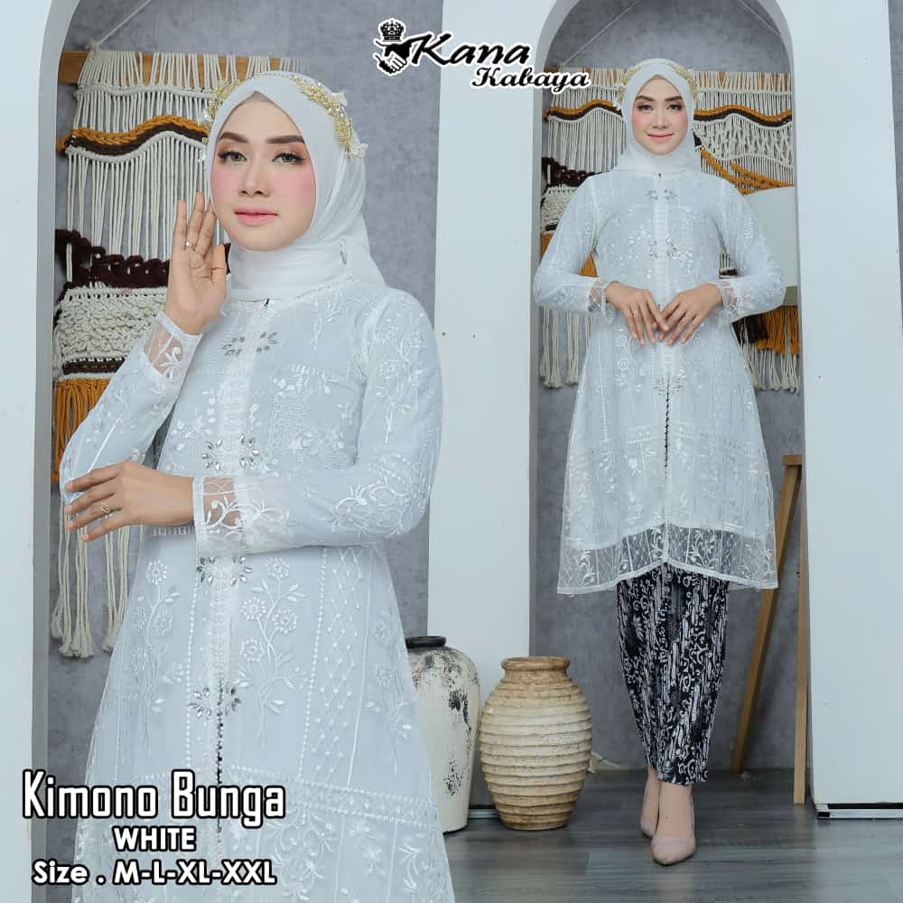 Baju Kebaya Tunik Tulle Jumbo Ld 130