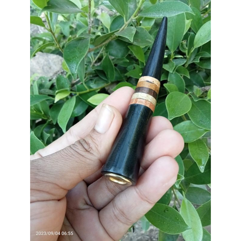 once cangklong kayu kelor hitam kombinasi