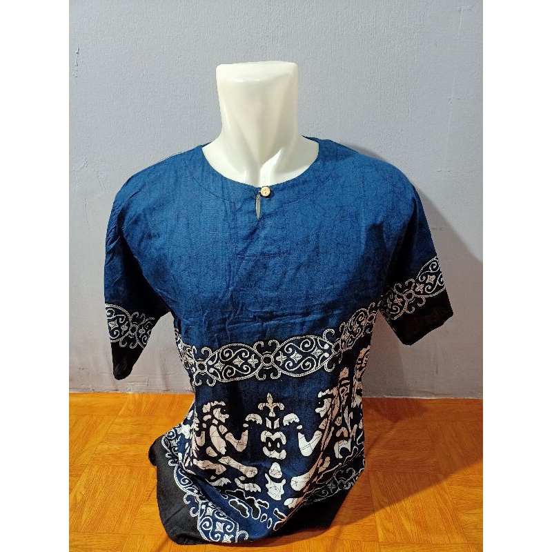 Baju Kaos Pria&Wanita Bali Motif Purba Ukuran all size