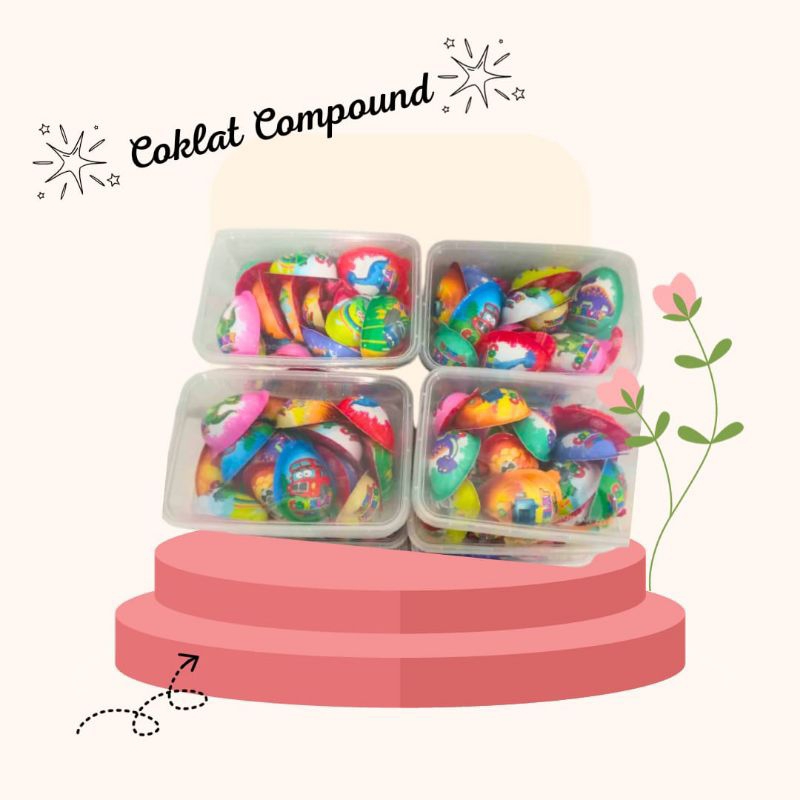

Coklat Coumpound Tayo isi 20 pcs