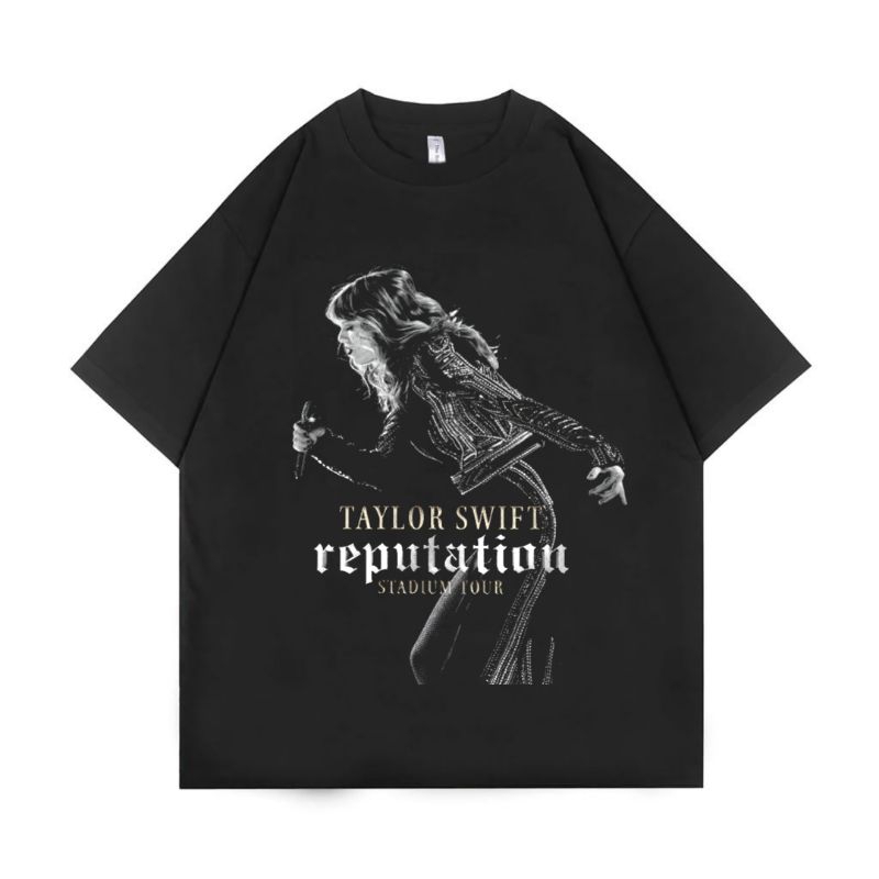 KAOS TAYLOR SWIFT REPUTATION | BAND MUSIK T-SHIRT | SINGER | BAJU ANAK | 24s | OVERSIZE