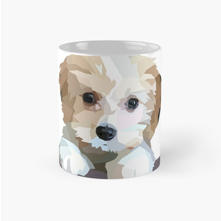 Mug Keramik Cute Cavachon Dog