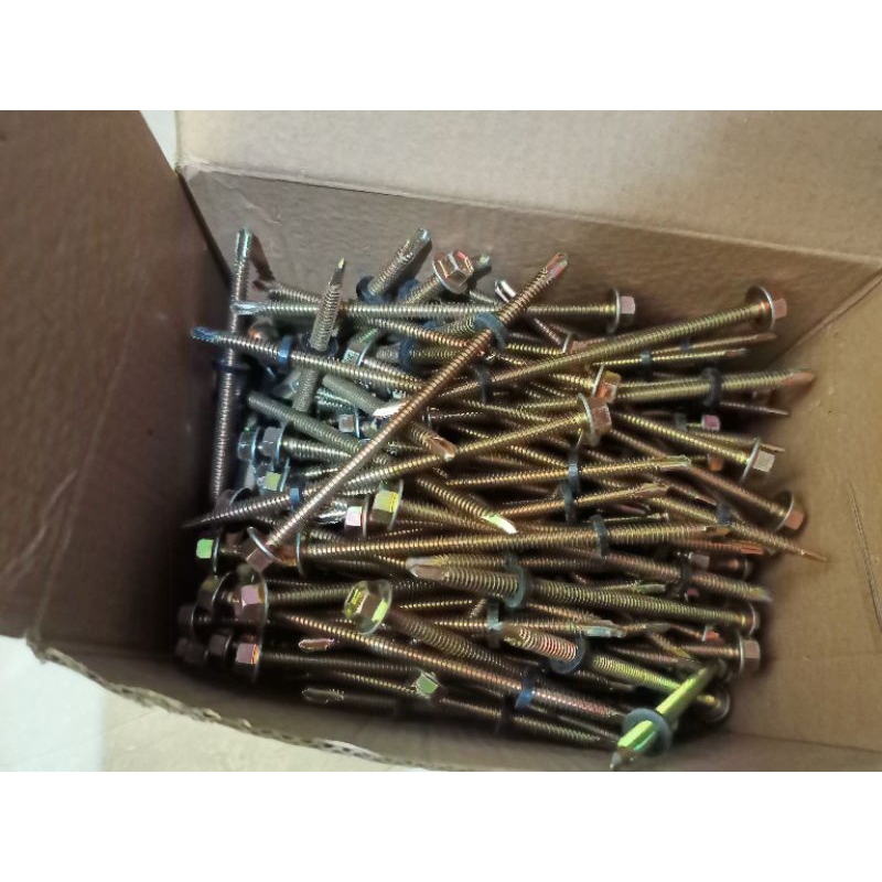 baut skrup sekrup roofing 10 cm /12 x 100mm/pcs