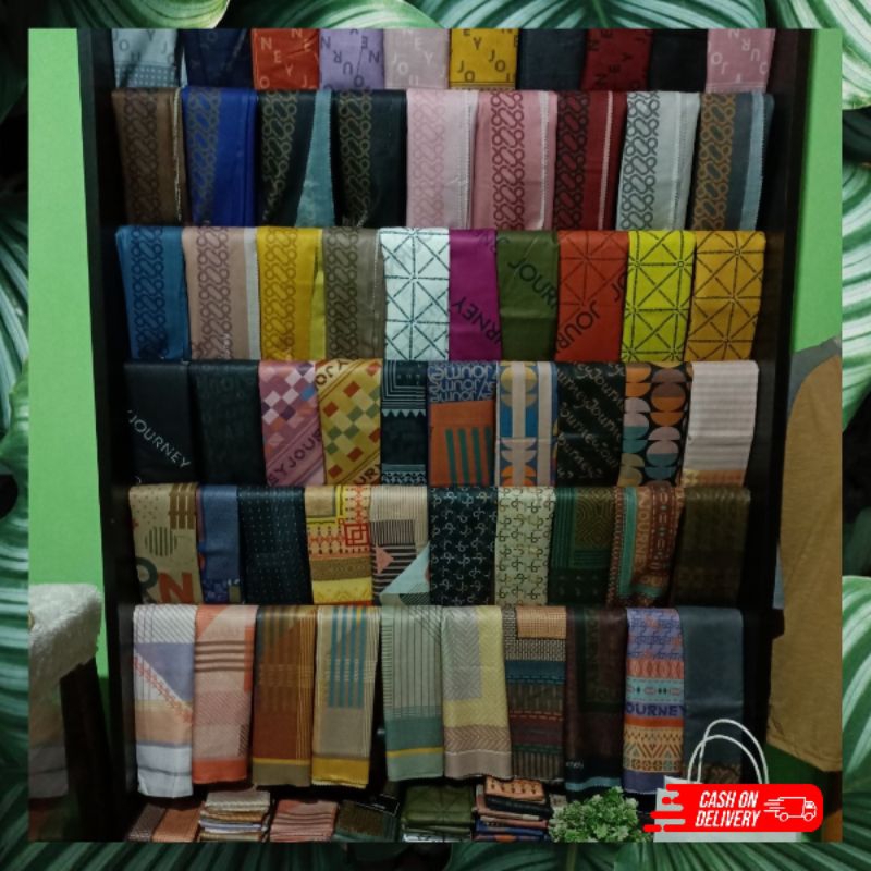 SCARF JOURNEY SCARVES REGULER HIJAB SEGIEMPAT KERUDUNG BEST SELLER
