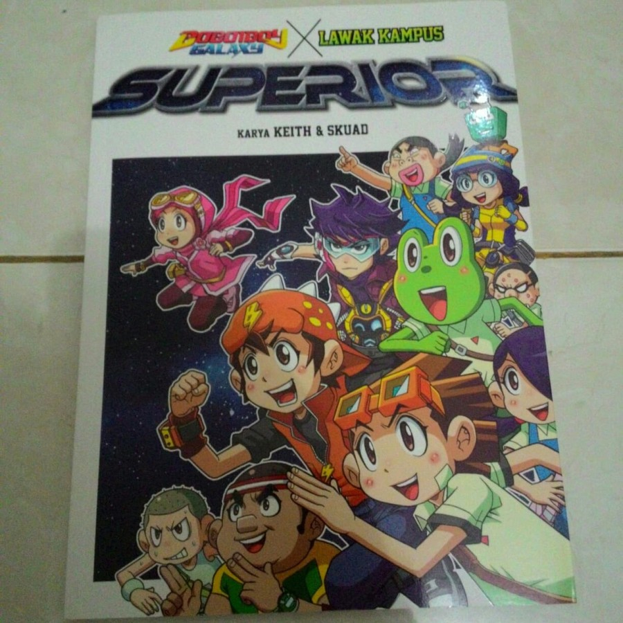 Komik Boboiboy Galaxy X Lawak Kampus SUPERIOR
