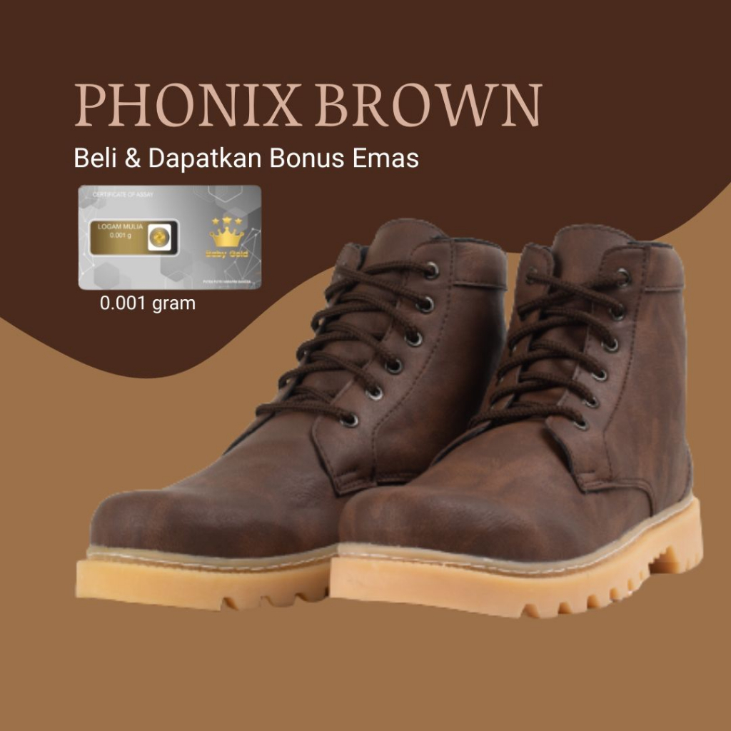 Sepatu Boots Pria / Sepatu Boots Pria Casual / Sepatu Boots Pria Safety / Sepatu Boots Pria Jumbo