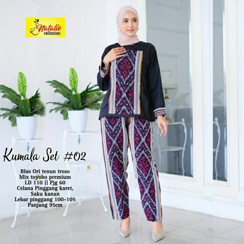 kumala set by natalie || tenun troso ori ld 110