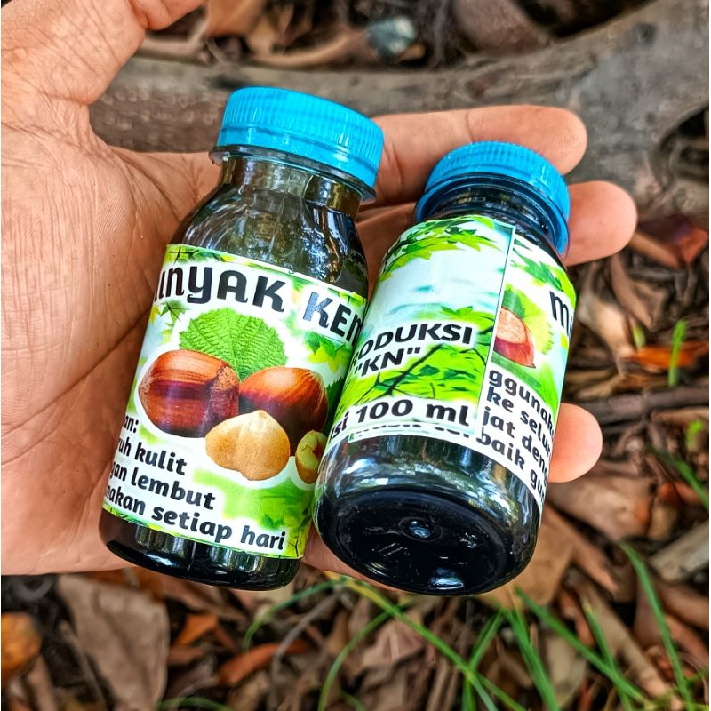 Asli Original Minyak Kemiri Racikan Kalimantan Minyak Penyubur Penumbuh Bulu Dan Rambut