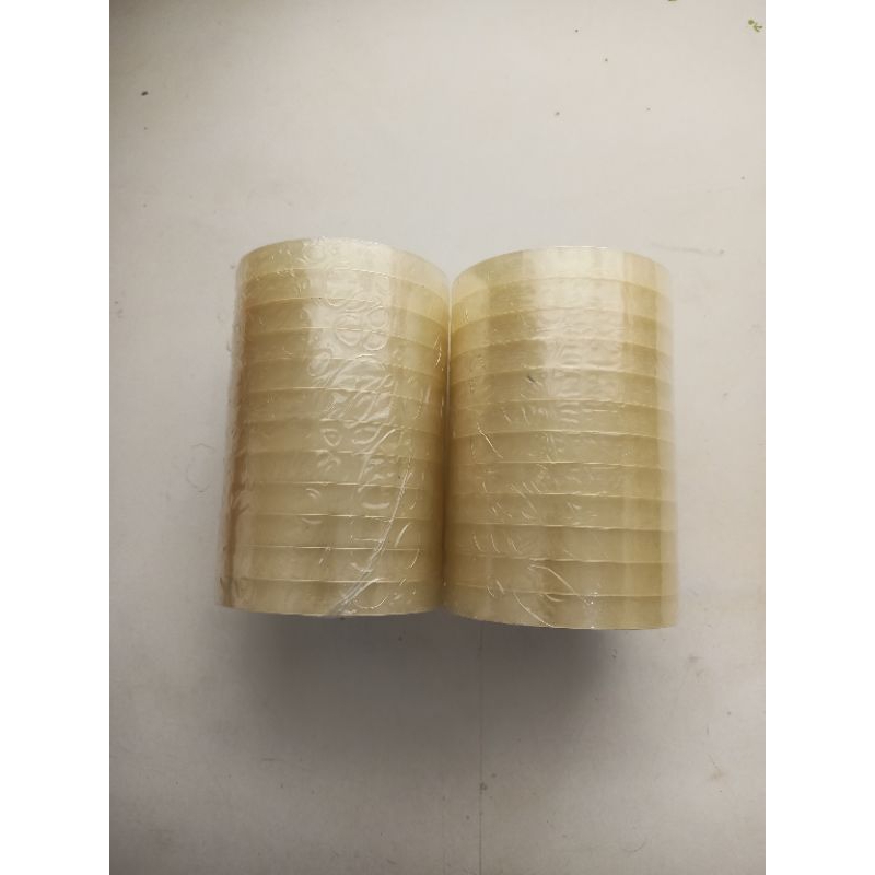 

Lakban Isolasi Selotip Bening Kecil 1/2 inch x 72 yard