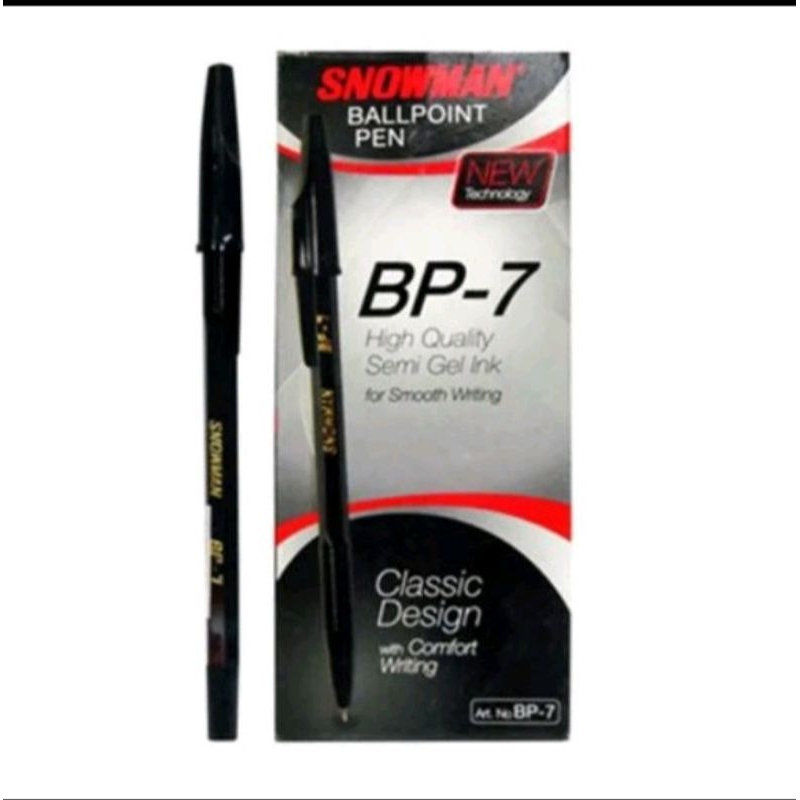 

Ballpoint Snowman BP-7 ( ecer )