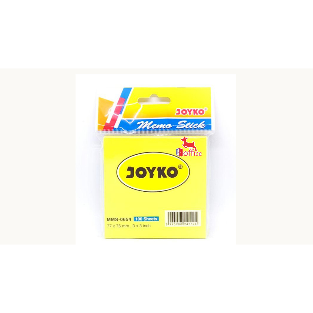 

JOYKO Sticky note 654 UKURAN 75 X 75 MM 654P