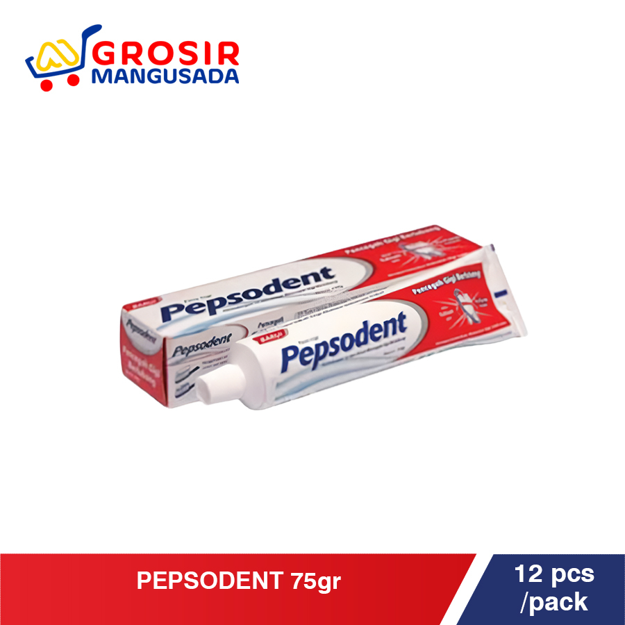 Pasta Gigi Pepsodent 75gr Grosir Murah 1 Pack isi 12