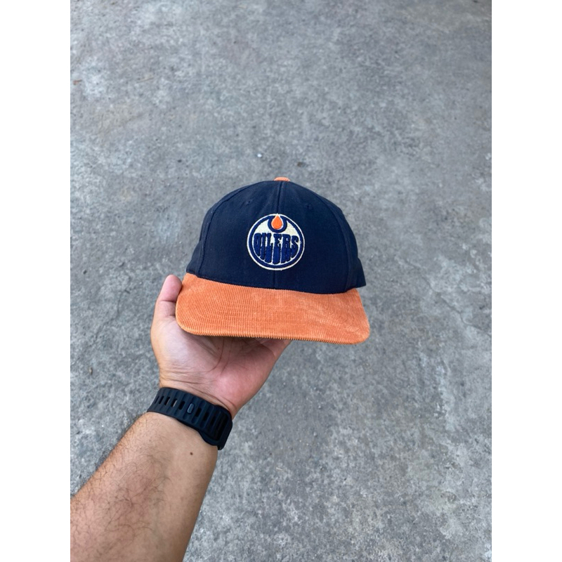 AMERICAN NEEDLE BASEBALL CAPS EDMONTON OILERS