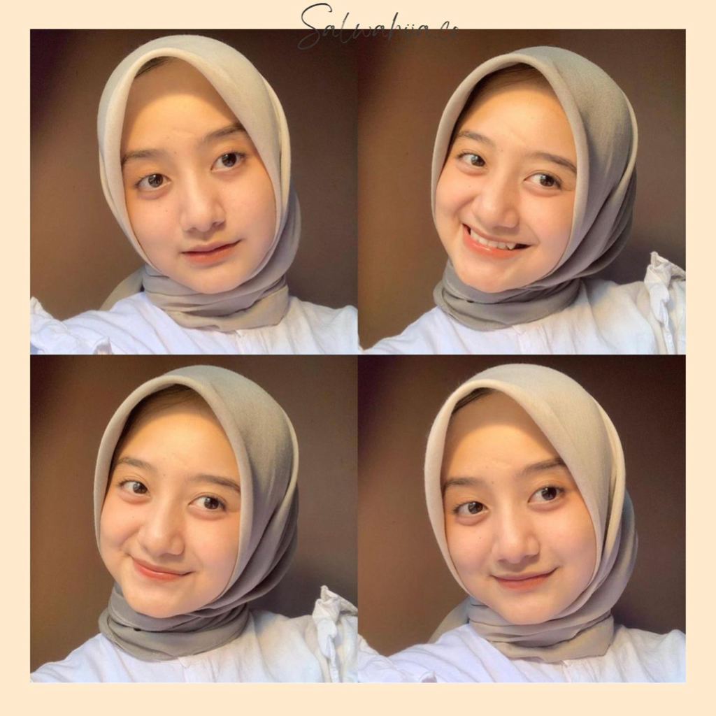 Kerudung Segi Empat Paris Voal // Paris Premium // Segi Empat Paris Polos