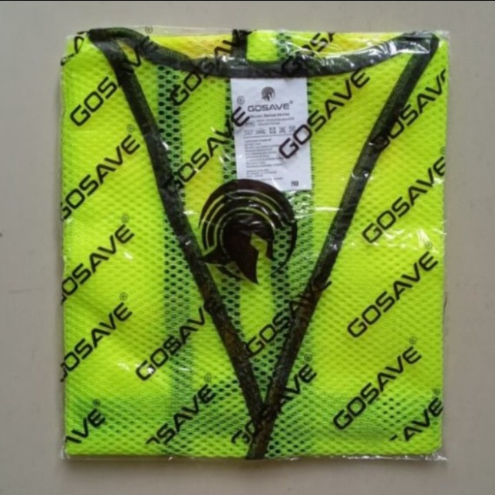 Rompi Safety Jaring Proyek Murah Hijau - Rompi Kerja Proyek Murah