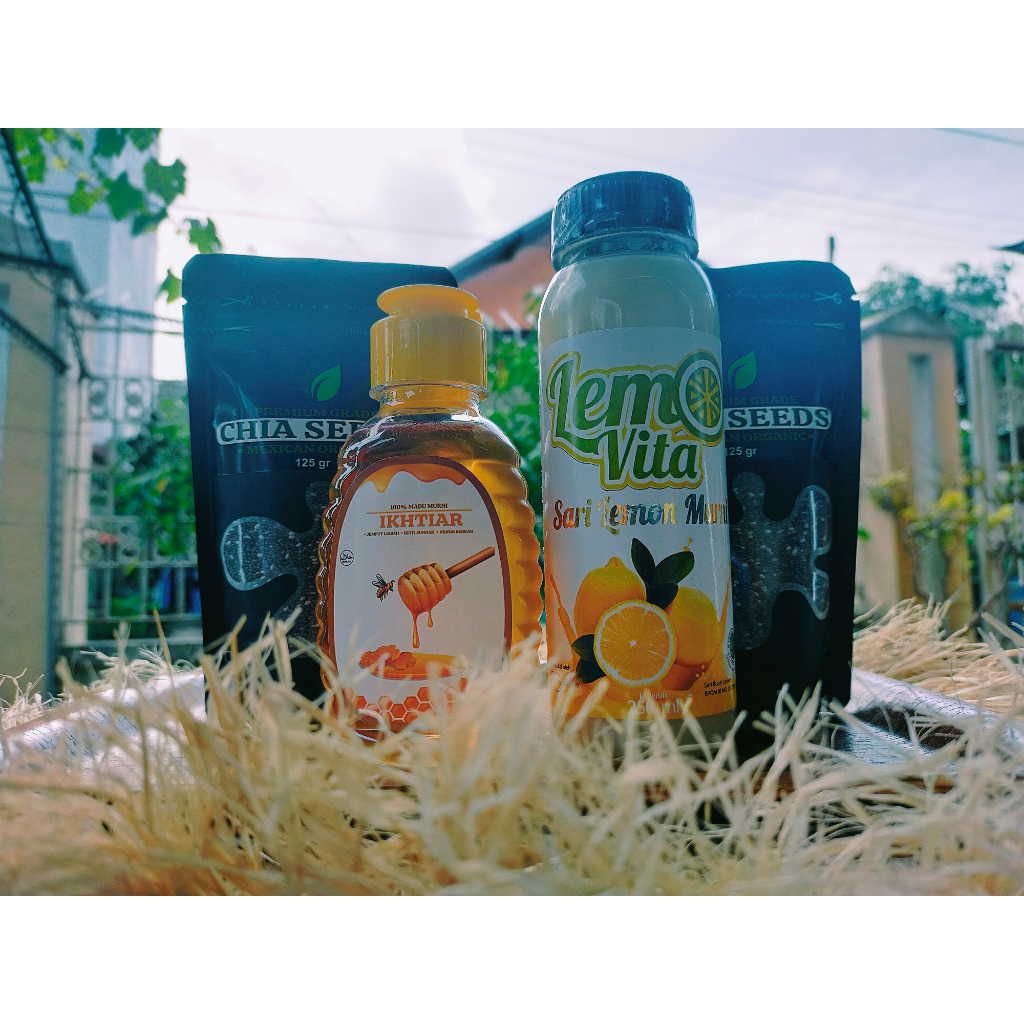 

Paket Diet Lemovita + Madu + Chia Seed