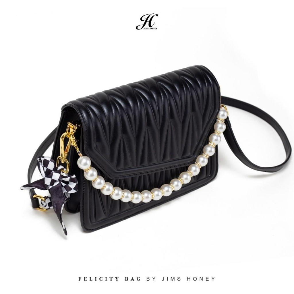 PROMO JIMS HONEY FELICITY BAG Tas Selempang Wanita Jimshoney Fashion Cewek Trendy Elegan Import