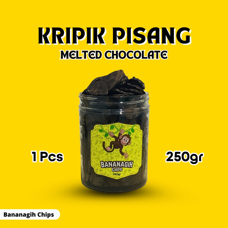 

KRIPIK PISANG COKLAT LUMER 250GR | BANANAGIH CHIPS