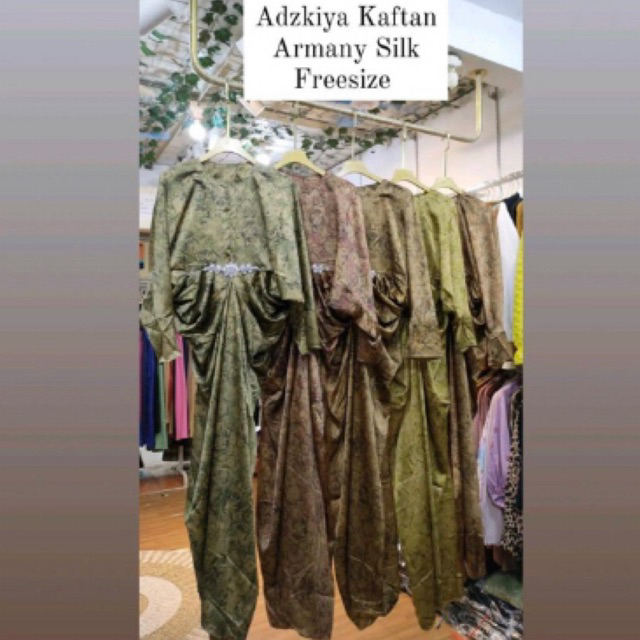 Adzkiya Kaftan || Armany Silk Import