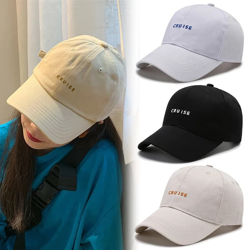 Best Saller - Unisex Wanita Caps Cruise Korea/Topi Wanita Unisex||Topi kekinian Baseball||Topi Cewe&
