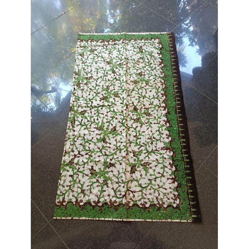 batik tulis lasem bledak hijau