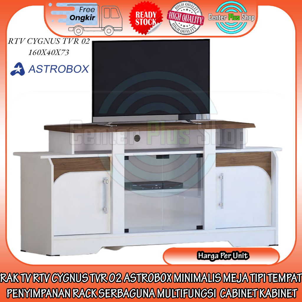 [Kargo] RAK TV RTV CYGNUS TVR 02 ASTROBOX MINIMALIS LEMARI TIVI MEJA TIPI BUFFET TELEVISI TELEVISION